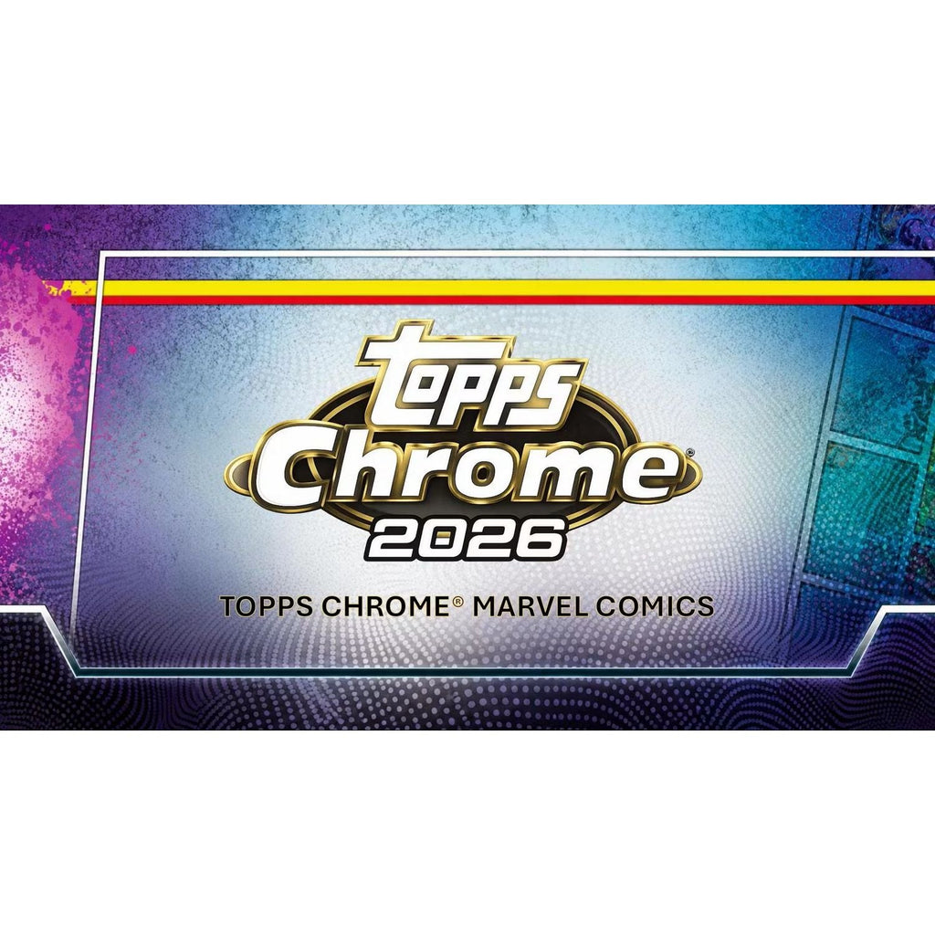 2026 Topps Marvel Comics Chrome Hobby Box