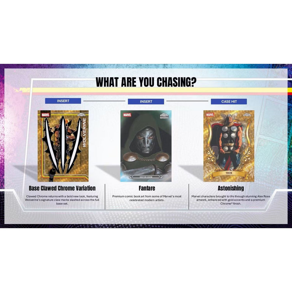 2026 Topps Marvel Comics Chrome Hobby Box