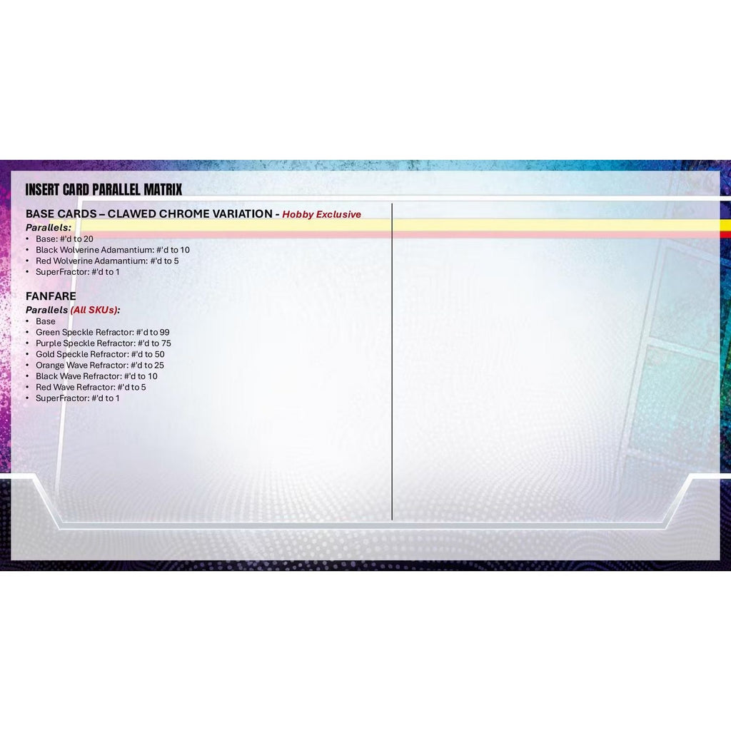 2026 Topps Marvel Comics Chrome Hobby Box
