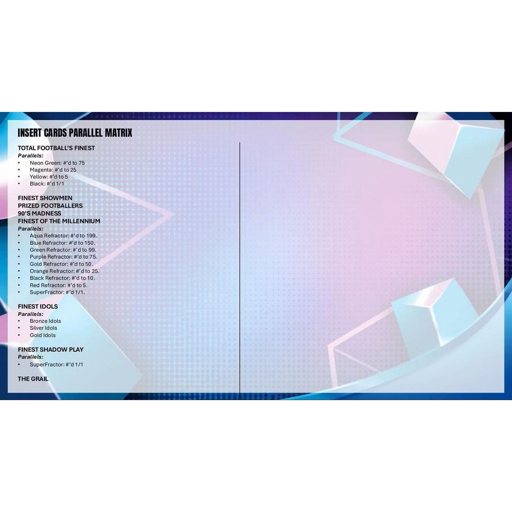 2025-26 Topps UEFA Club Competitions Finest Soccer Hobby Box