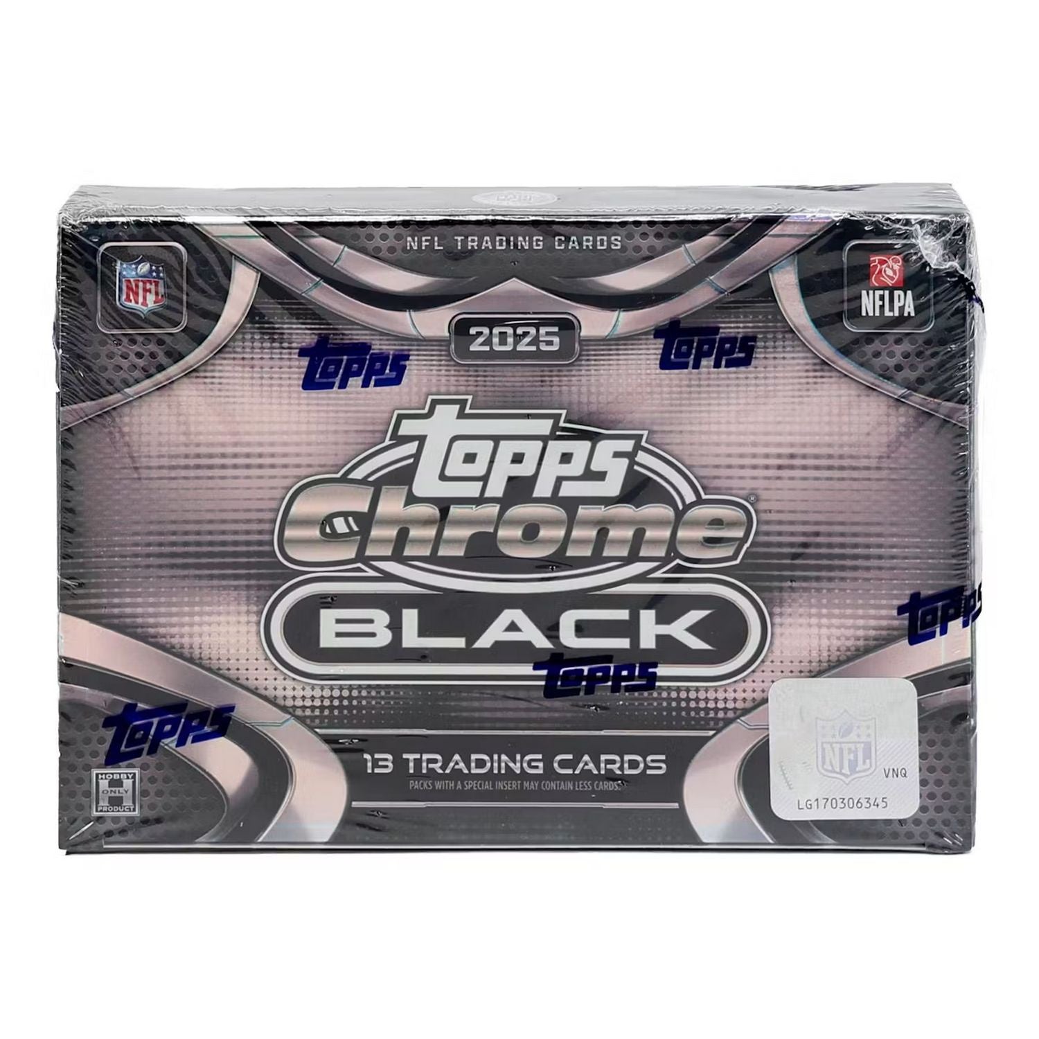 2025 Topps Chrome Black Football Hobby Box