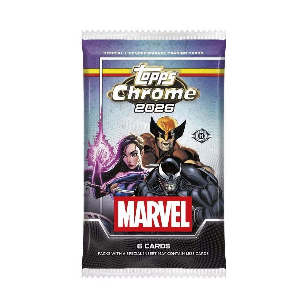 2026 Topps Marvel Comics Chrome Hobby Box