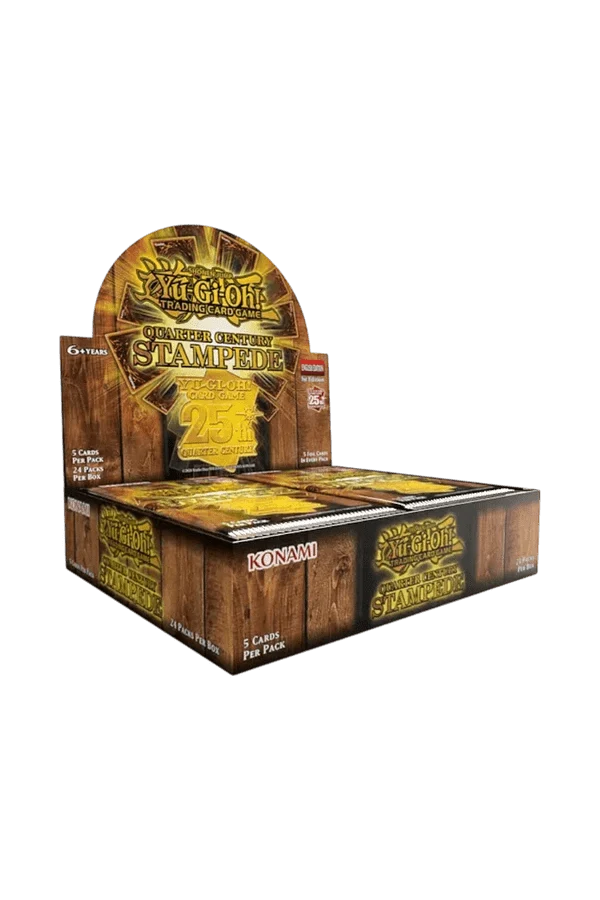 YU-GI-OH! - TCG Quarter Century Stampede Collection Booster Box Options