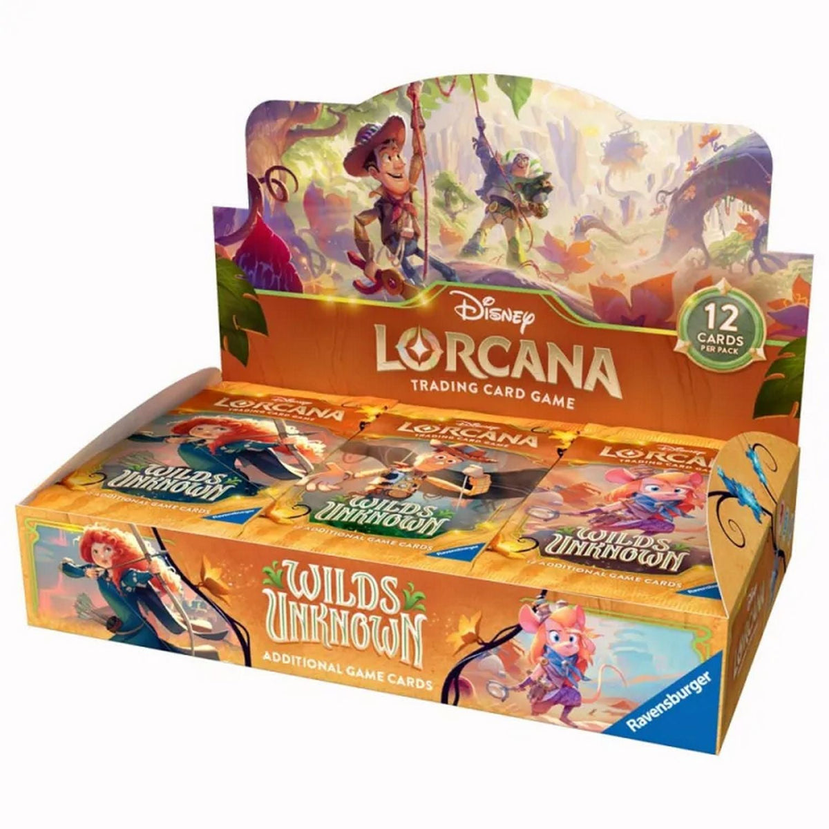 Disney Lorcana: Wilds Unknown Booster Display