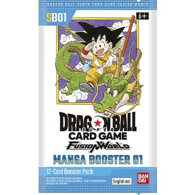 Dragon Ball Super Card Game Fusion World – Manga [SB01] Booster Box