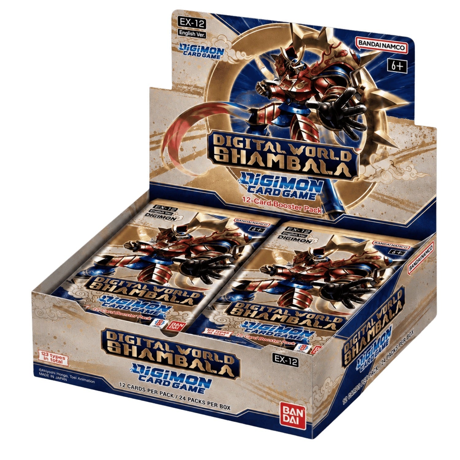 Digimon Card Game: Digital World Shambala EX12 Booster Box