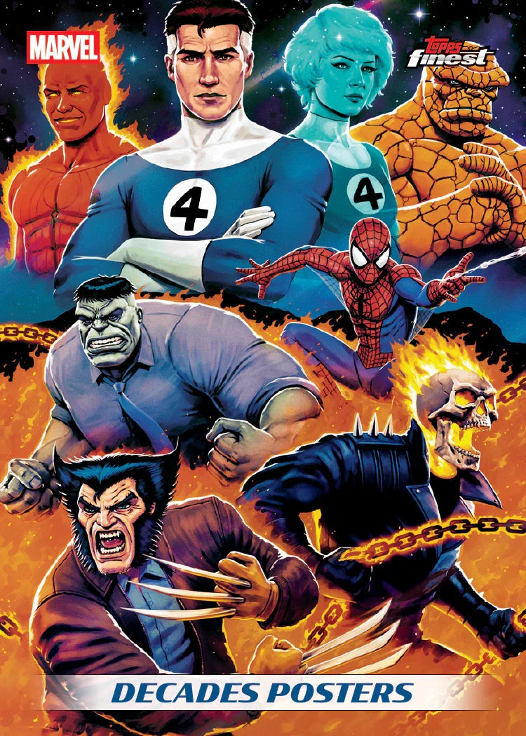 2026 Topps Finest Fantastic Four 65th Anniversary- Hobby Box