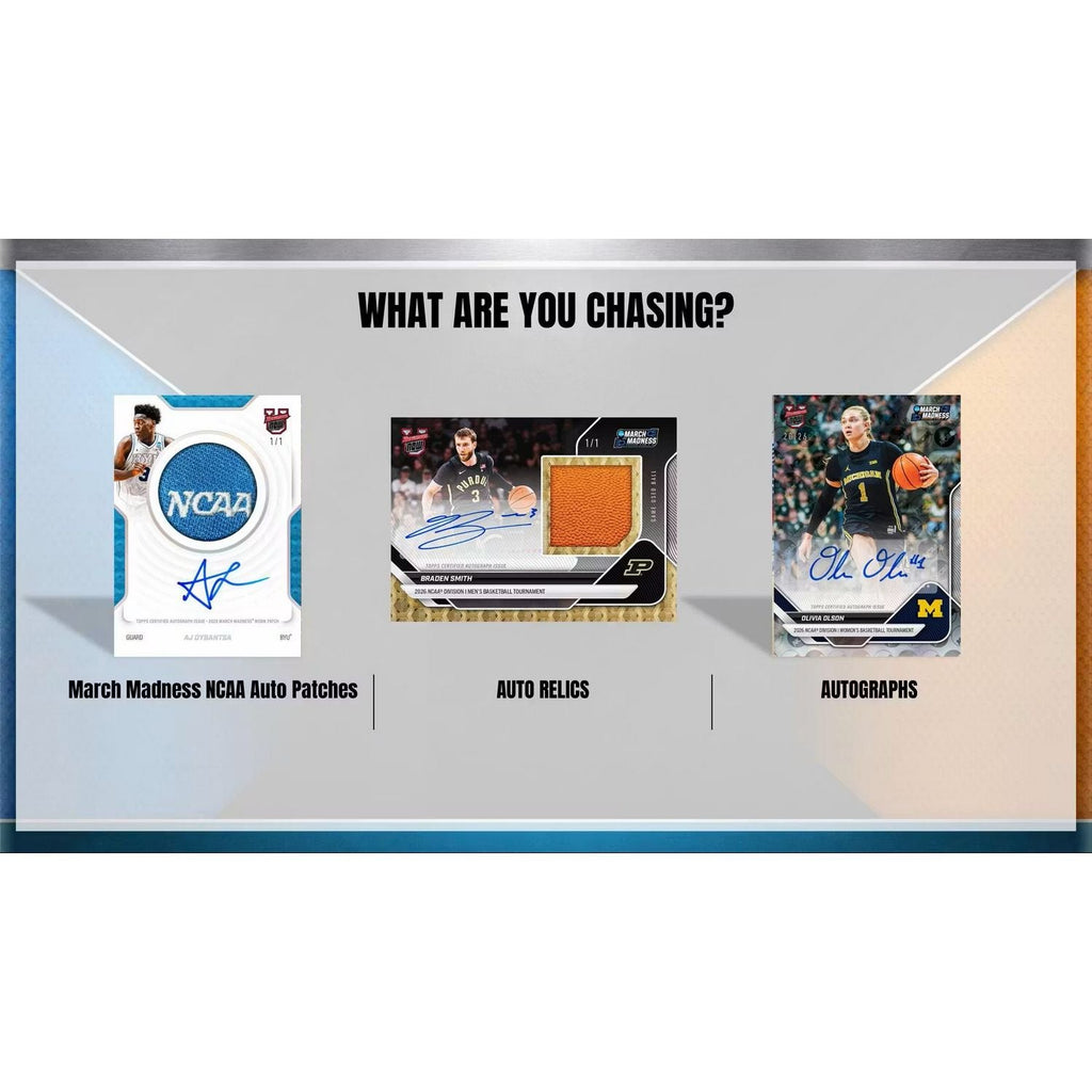 2025-26 Bowman University NOW March Madness Basketball Hobby Box