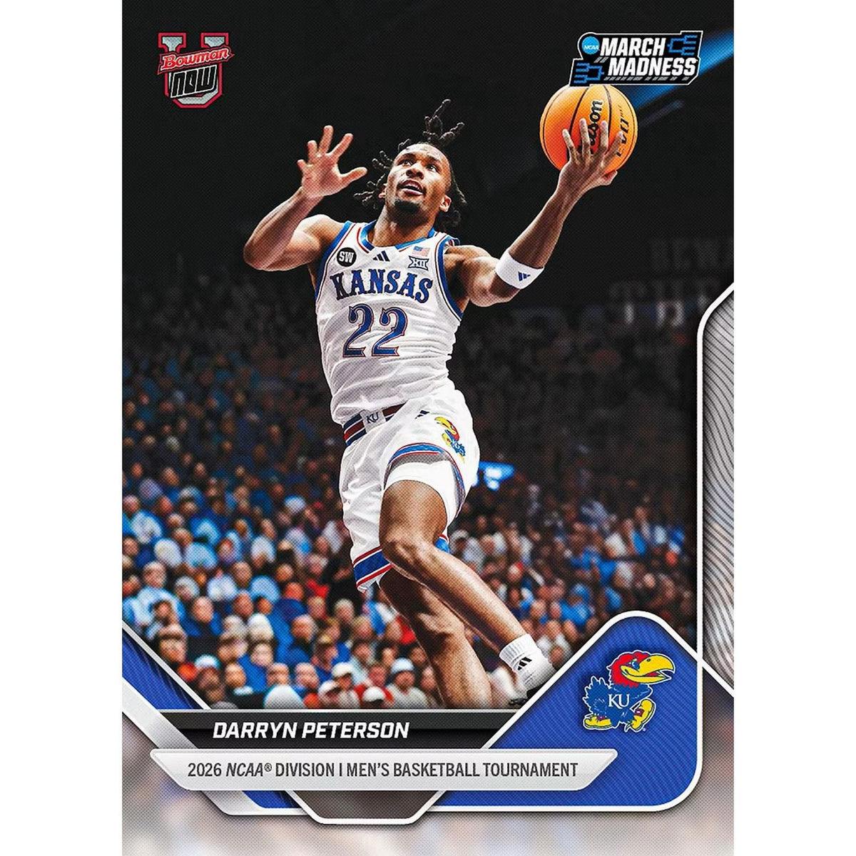 2025-26 Bowman University NOW March Madness Basketball Hobby Box