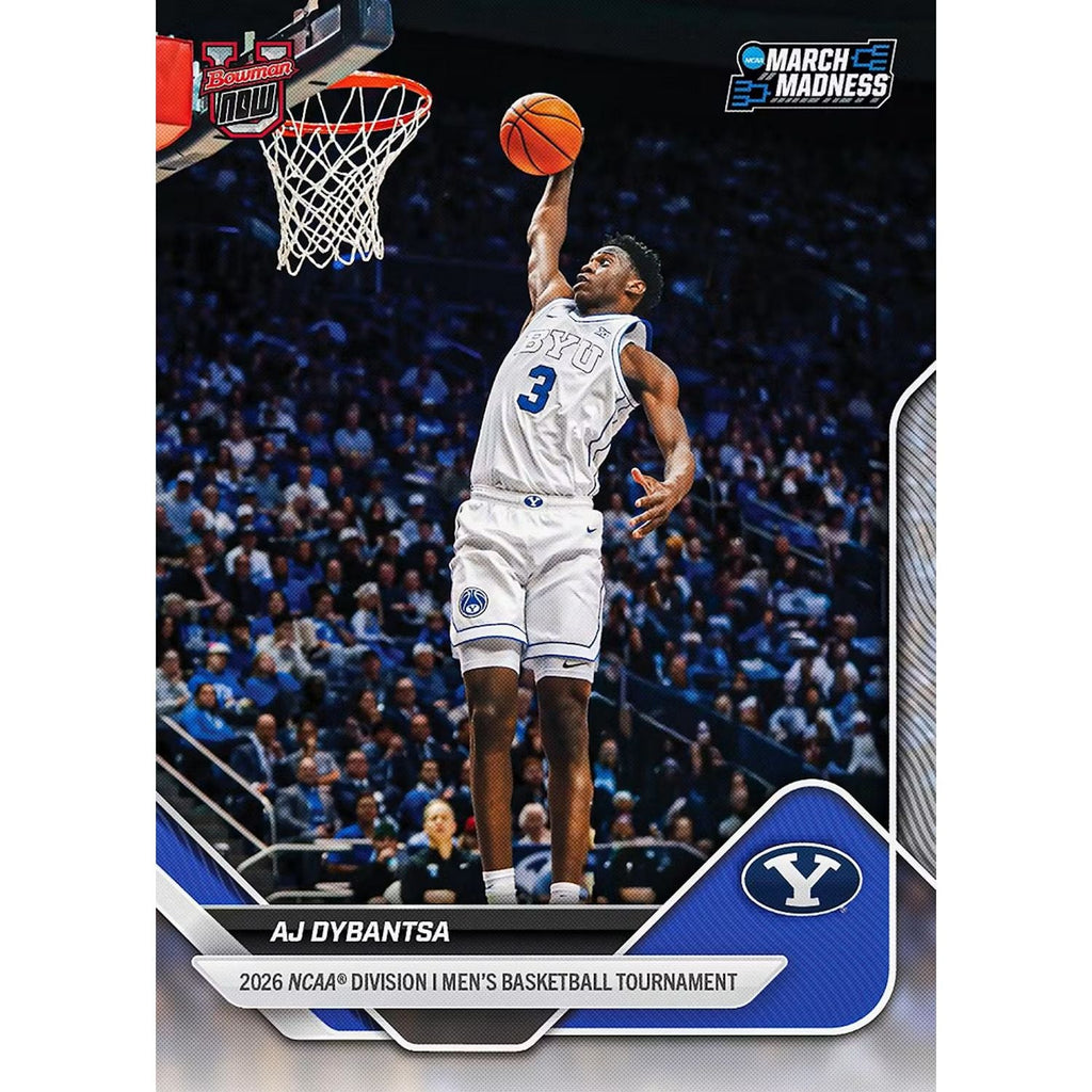 2025-26 Bowman University NOW March Madness Basketball Hobby Box