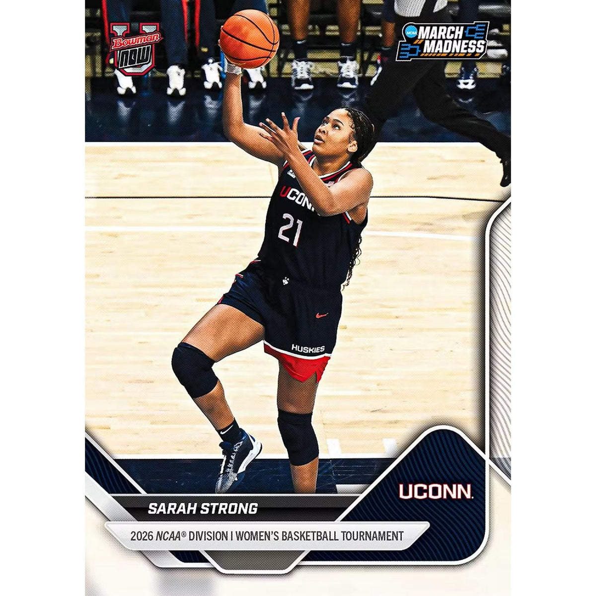 2025-26 Bowman University NOW March Madness Basketball Hobby Box