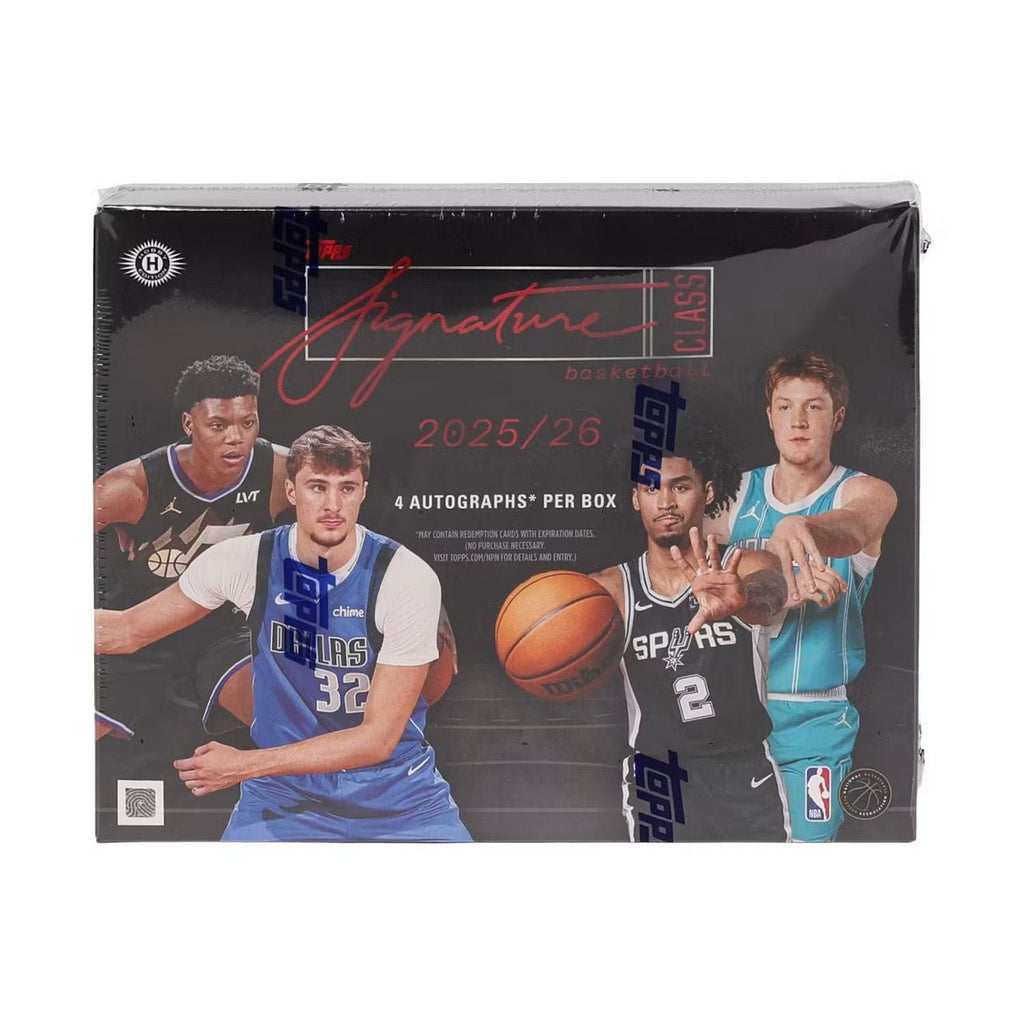 2025-26 Topps Signature Class Basketball Jumbo Box