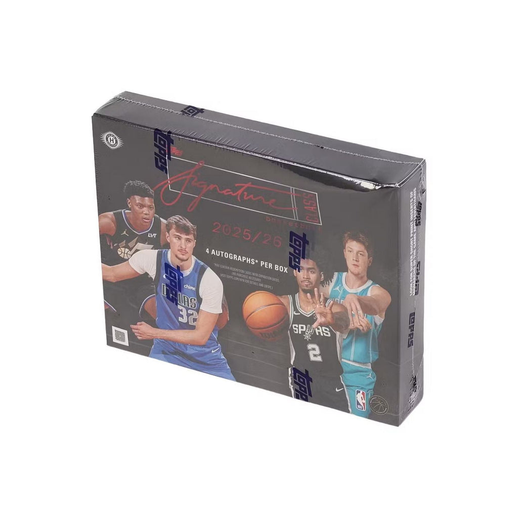 2025-26 Topps Signature Class Basketball Jumbo Box