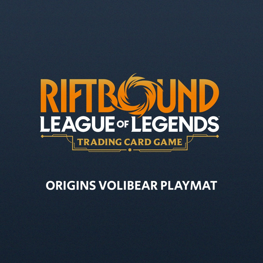 PREORDER Riftbound: League of Legends TCG ? Playmat ? Set One: Origins ? Volibear