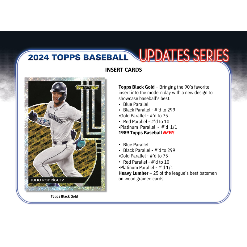 2024 Topps Update Series Baseball Jumbo Box