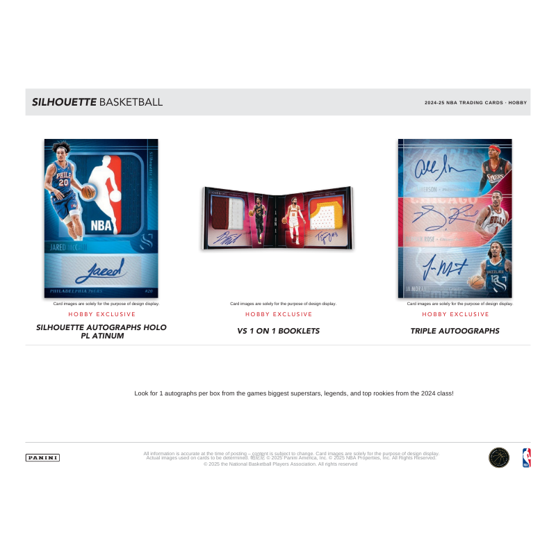 2024/25 Panini Silhouette Basketball Hobby Box