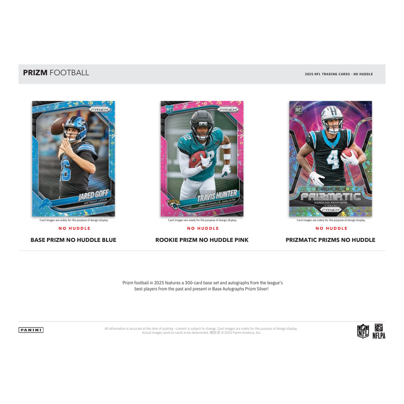 2025 Panini Prizm Football No Huddle Box