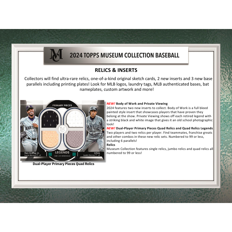 2024 Topps Museum Collection Baseball Hobby Box